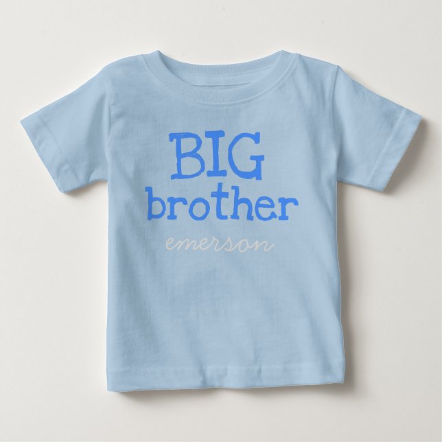 T-shirts Big Brother Personalizado (Frente)