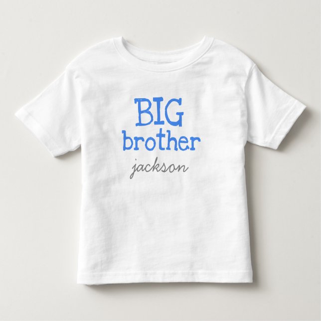 T-shirts Big Brother Personalizado (Frente)
