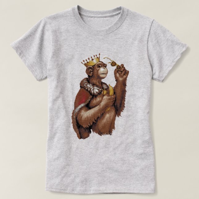 T-shirts Big Chimpin' (Frente do Design)
