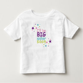 T-shirts Big sister soon stars