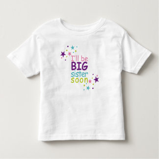 T-shirts Big sister soon stars
