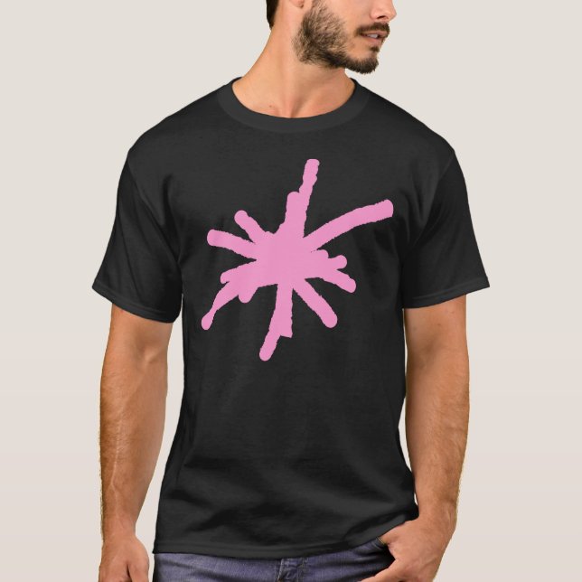 T-shirts Big Spark - Rosa na Escuridão (Frente)