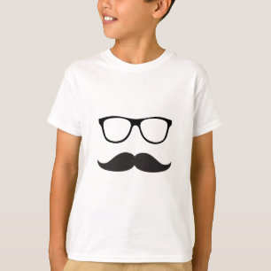 T-shirts Bigode e vidros