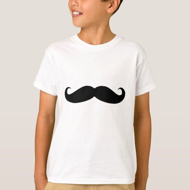 T-shirts Bigode elegante (Frente)