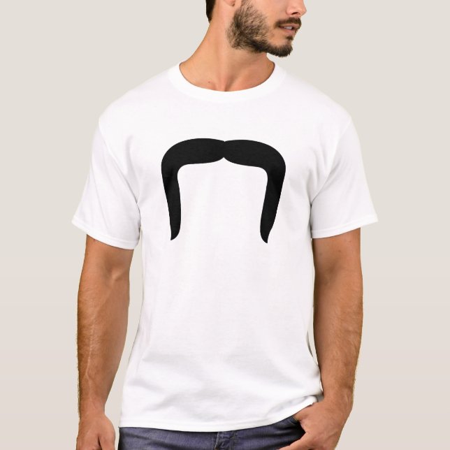 T-shirts Bigode em ferradura (Frente)