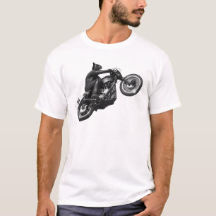 T-shirts Biker Cat