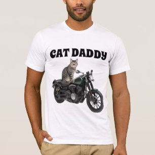 T-SHIRTS BIKER DO PAI DE GATO