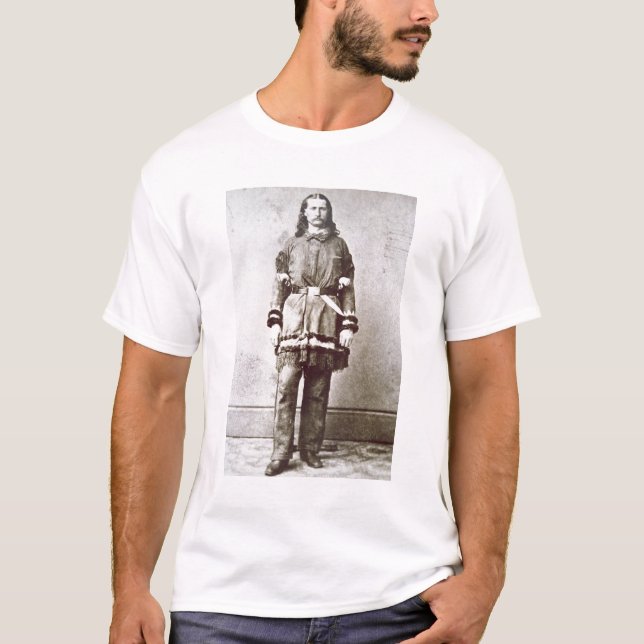 T-shirts "Bill selvagem" Hickok (1837-76) (foto de b/w) (Frente)