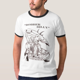 T-shirts Billy cinzento e preto