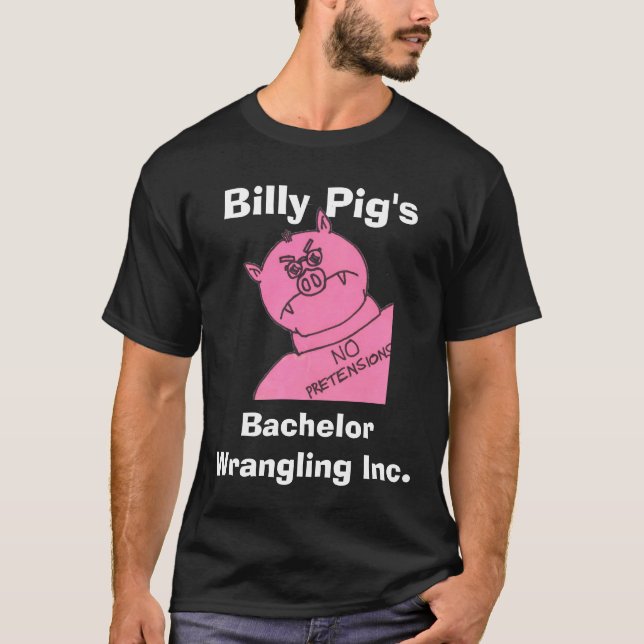 T-shirts Billy Pig - Tecnologia de Controle de Solteiro de  (Frente)