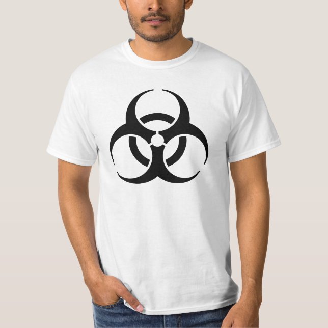 T-shirts Biohazard (Frente)