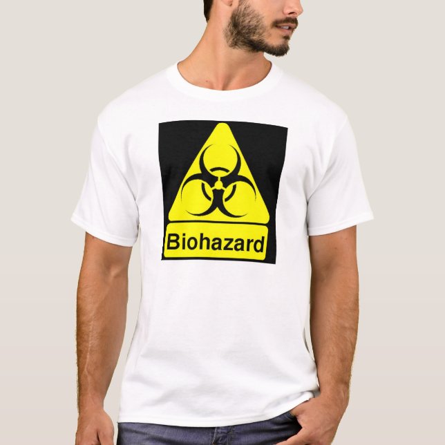 T-shirts Biohazard (Frente)
