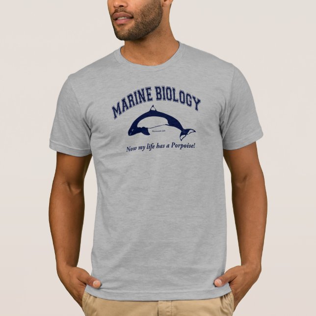 T-shirts Biologia marinha (Frente)