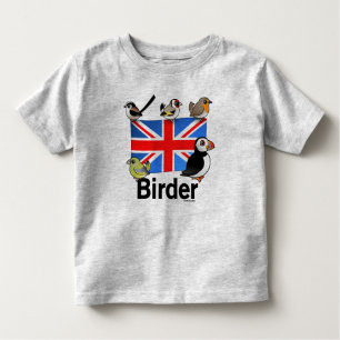 T-shirts Birder BRITÂNICO