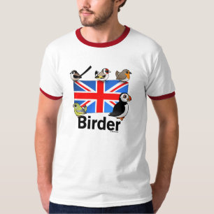 T-shirts Birder BRITÂNICO