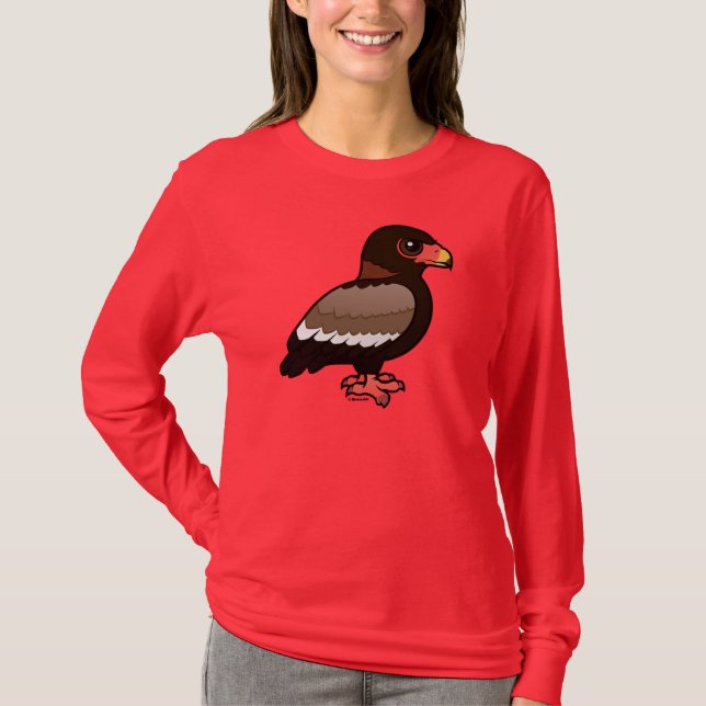 T-shirts Birdorable Bateleur (Frente)