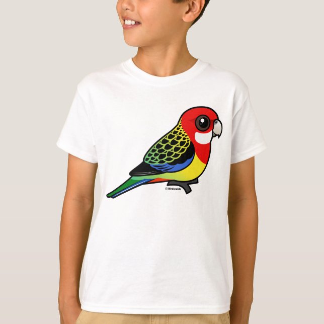 T-shirts Birdorable Rosella oriental (Frente)