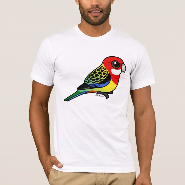 T-shirts Birdorable Rosella oriental (Frente)