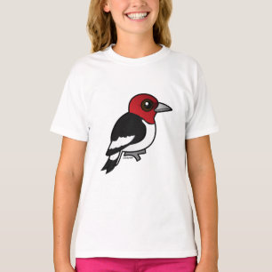 T-shirts Birdorable Vermelho-dirigiu o pica-pau