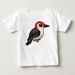T-shirts Birdorable Vermelho-inchou o pica-pau