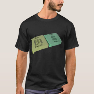 T-shirts Bis como o Bi e o bismuto do Bi