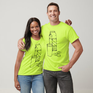 T-shirts biscoito de leite doces personalizado personalizar