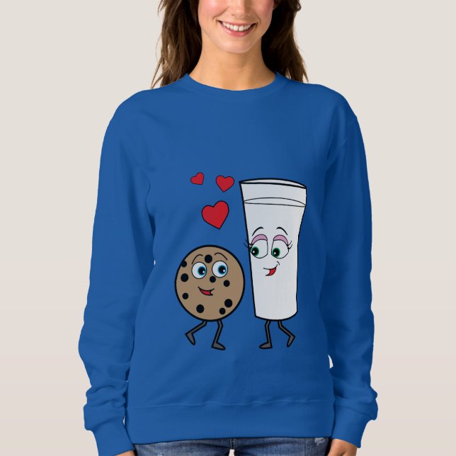 T-shirts Biscoito do leite e dos pedaços de chocolate (Frente)