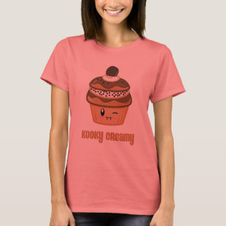 T-shirts Biscoitos e cupcake de creme