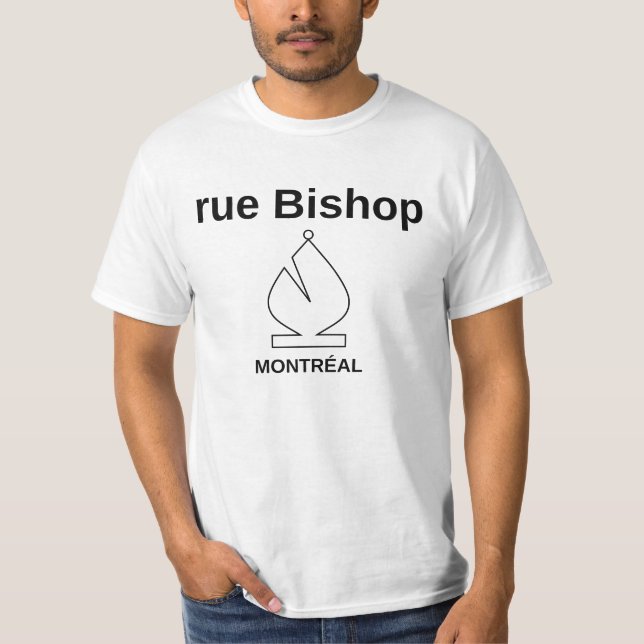 T-shirts Bishop da rua - Montréal (Frente)