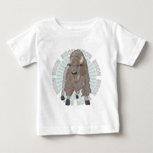 T-shirts Bisonte clássico (Frente)