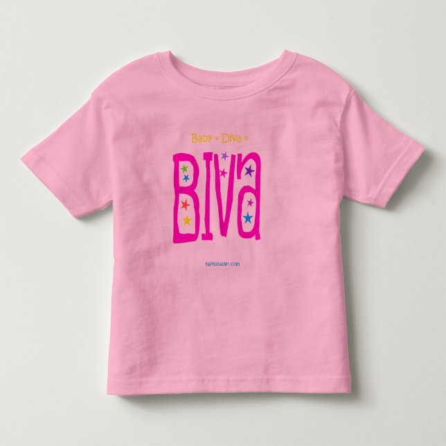 T-shirts Biva (diva do bebê) (Frente)