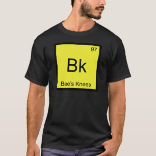 T-shirts Bk - Joia Química Símbolo do Elemento Químico Bee 