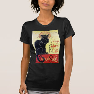 T-shirts Black Cat, Alexandre Steinlen
