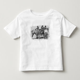 T-shirts Black Cowboys em Bonham, Texas, c.1890 (foto de b/