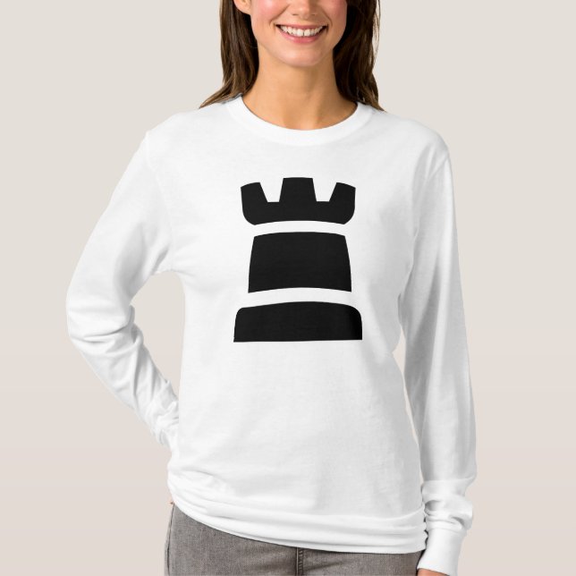 T-shirts Black Rook (Frente)