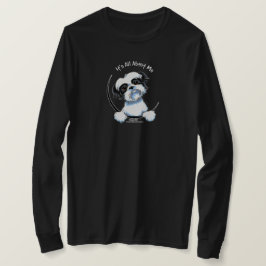 T-shirts Black/White Shih Tzu IAAM