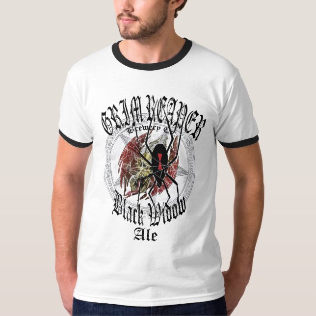 T-SHIRTS BLACK-WIDOW-ALE (Frente)