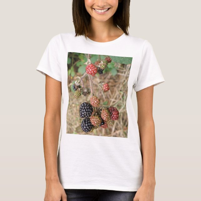 T-shirts Blackberry Bonanza Ladrilha T Shirt (Frente)