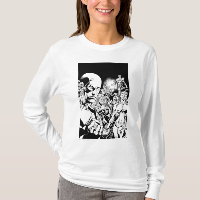 T-shirts Blackest Night Comic Panel 2 (Frente)