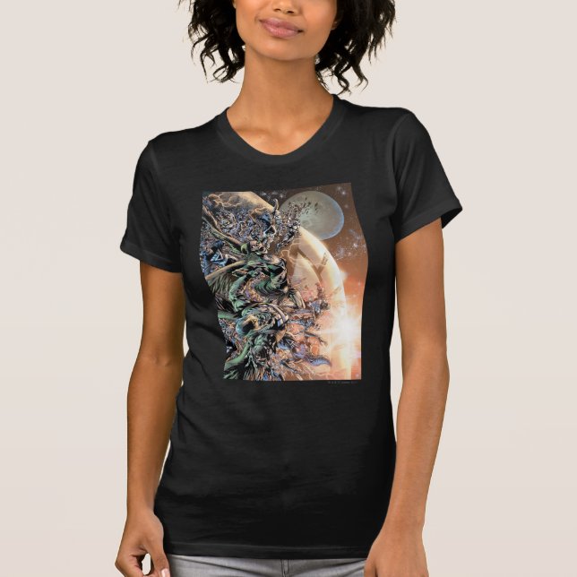 T-shirts Blackest Night Group e Moon (Frente)