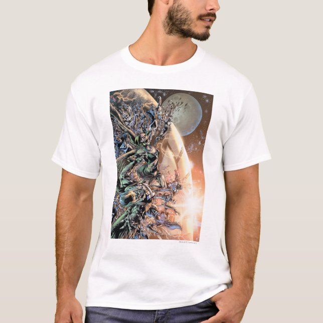 T-shirts Blackest Night Group e Moon (Frente)