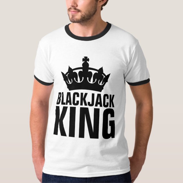 T-Shirts BLACKJACK KING (Frente)