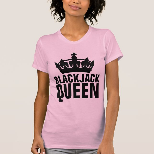 T-Shirts BLACKJACK RAINHA (Frente)
