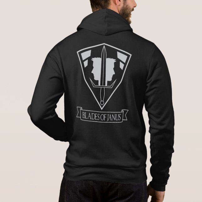 T-shirts Blades de Janus hoodie (Verso)