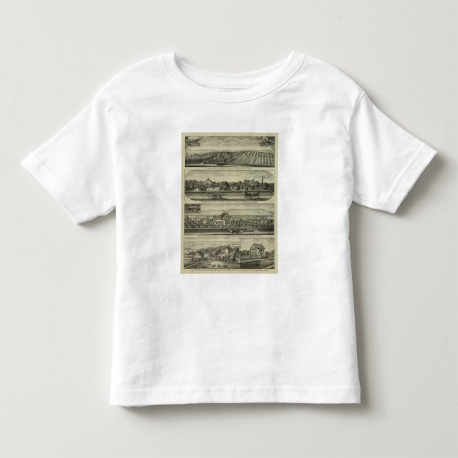 T-shirts Blaine, Kansas (Frente)