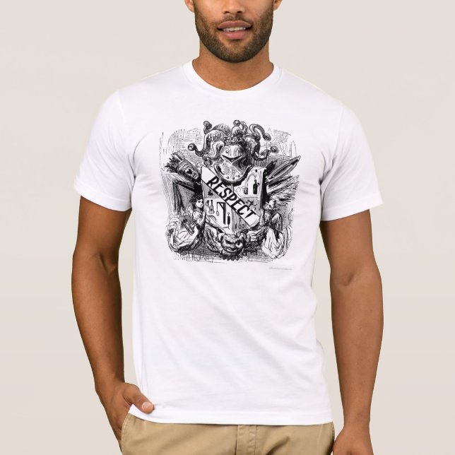 T-shirts Blindagem do leão preto (Frente)