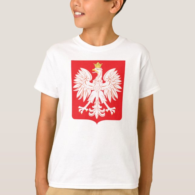 T-shirts Blindagem Vermelha Polonesa (Frente)