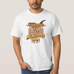 T-shirts BlizzPodConniversaryX (esboço vermelho)