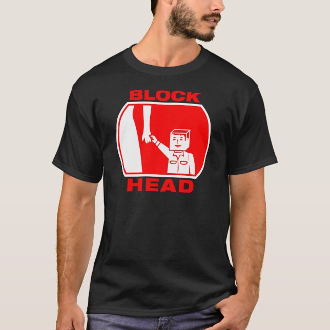 T-shirts Blockhead (Frente)