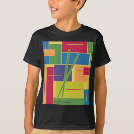 T-shirts Blocos de Cor de Percussão